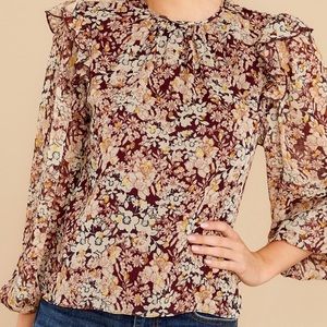 Red Dress City Lights Top